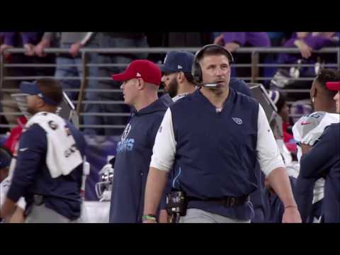Mike Vrabel Knocked Over By Referee | Divisional Round