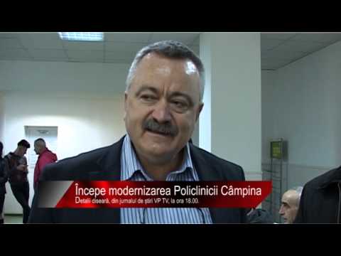 Diseară la știri VP TV: Începe modernizarea Policlinicii Câmpina