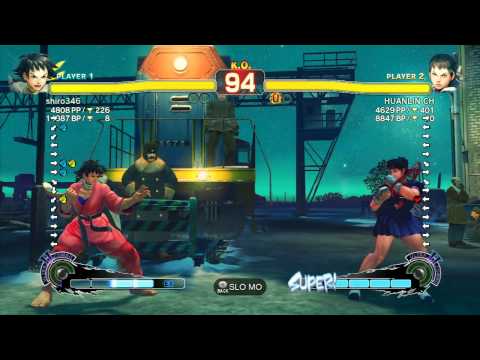 SSF4 AE 2012: Shiro (Makoto) vs HUANLIN CH (Sakura) - Xbox Live Ranked Match