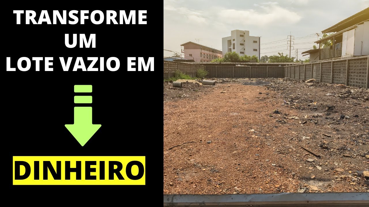 8 Ideias para GANHAR DINHEIRO com um terreno vazio