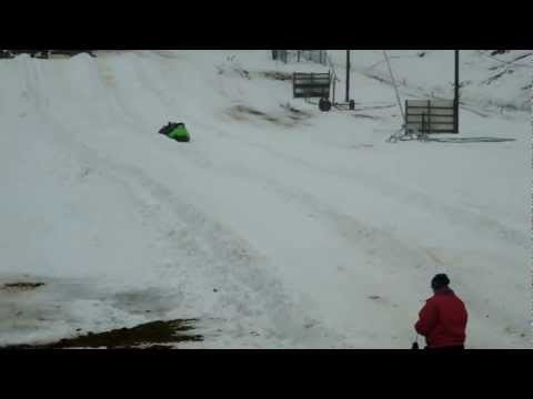 DMV Train backwards - Tubage 2013