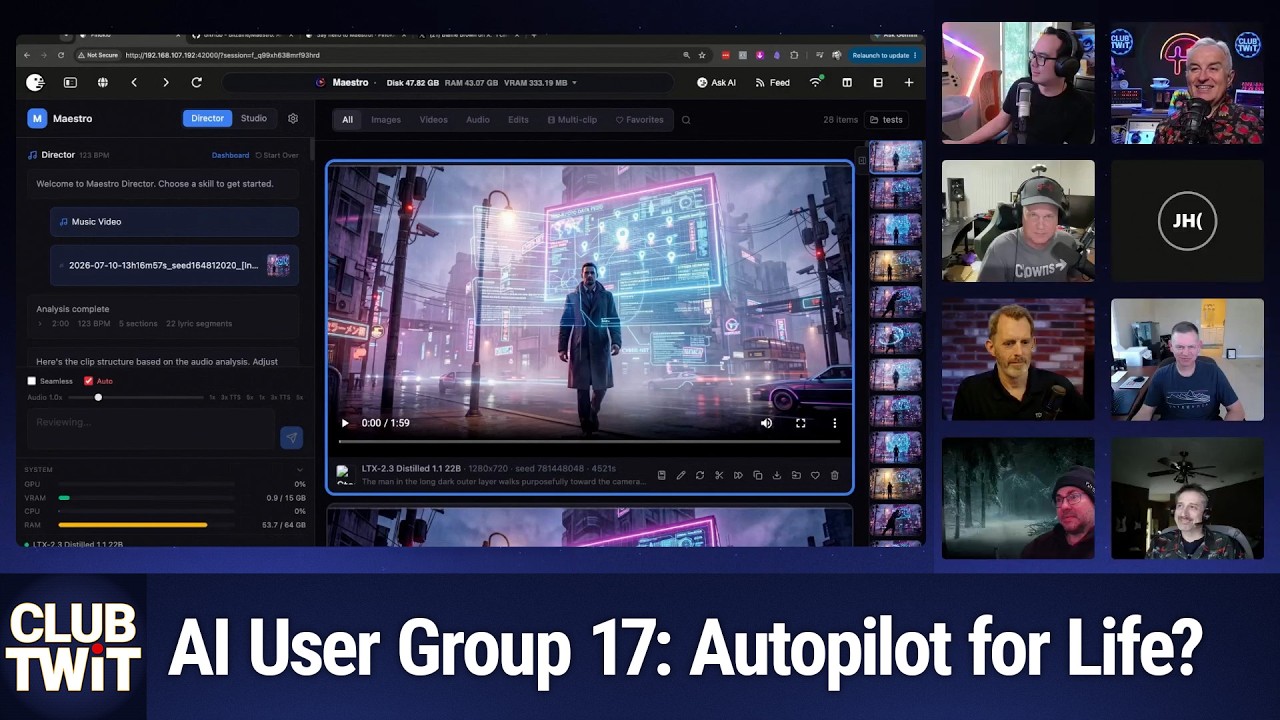Club TWiT: AI User Group #17 - Models, Memory & Maestro