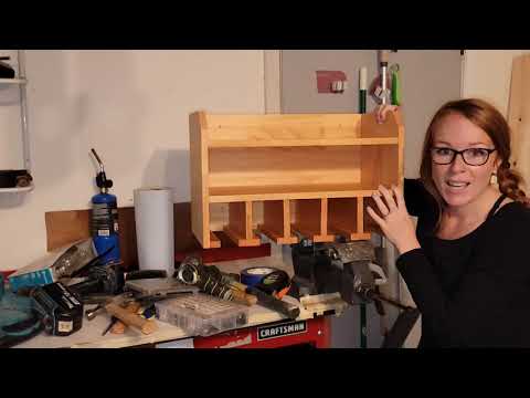 Review of XCSOURCE Drill Charging Station | Drill Storage | Wall Mounted Tool Storage Organizer