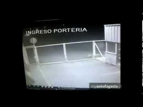 Fantasma ataca a guardia de seguridad en Antofagasta Chile