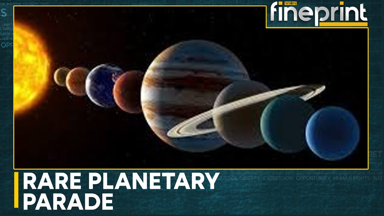 Planetary Parade Meets Spiritual Spectacle | World News | WION Fineprint
