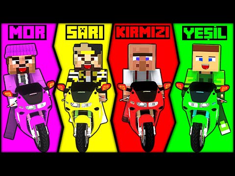 ONE COLOR CHALLENGE FOR 24 HOURS! 😂 - Minecraft