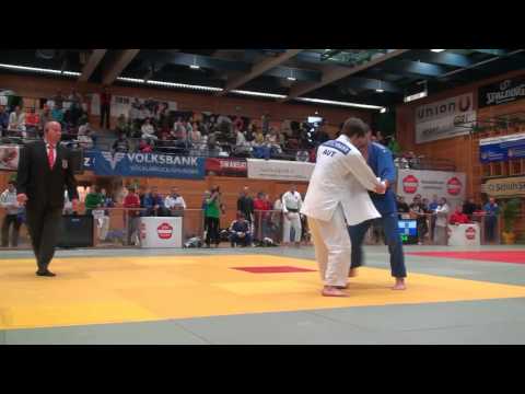 Judo ÖM 2014 -73kg Deutschmann vs Reiter