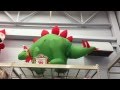 Dinosaur Stegosaurus Christmas Holiday Inflatable Decoration