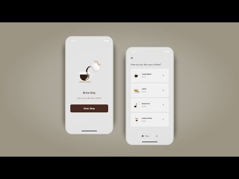 📱 Coffee Shop • Flutter Tutorial
