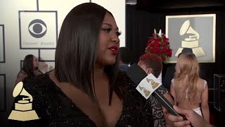 Jazmine Sullivan | Red Carpet | 58th GRAMMYs