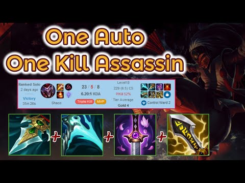 Prowler's Claw Assassinator Shaco Jungle S11 [League of Legends] Full Gameplay - Infernal Shaco