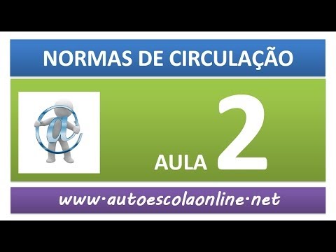 AULA 46 NORMAS DE CIRCULAÇÃO - AULA LEGISLAÇÃO DE TRÂNSITO E PROVA SIMULADA DO DETRAN