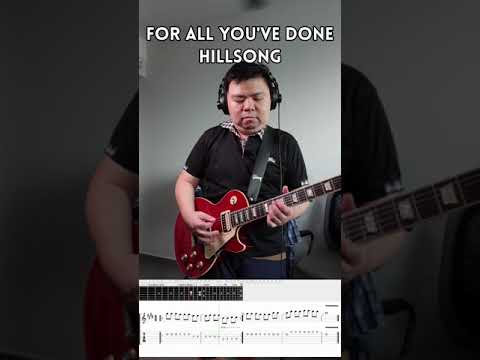 LEARN For All You've Done (Vintage Worship Riff, Hillsong) #shorts