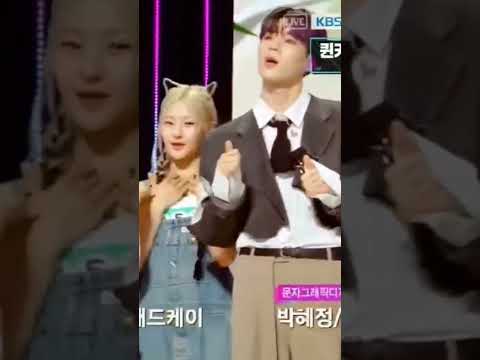 tall #LeeChaeMin covered #Seungheon the whole time 😂😭I ♡ it when #8TURN are infront! #에잇턴 #MusicBank