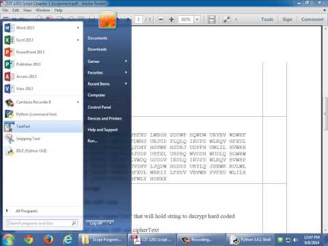 Cit1203 Script Programming With Python Assignment 3