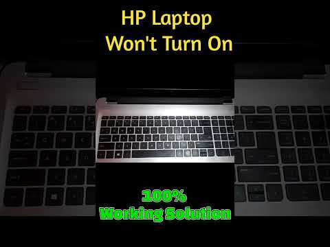 Fix HP Laptop Won't Turn On 2025 #laptop #hp #technicalneel