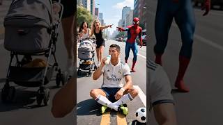 💥😎 New Evolution of Spider-man & Cristiano Ronaldo ✅ #spiderman #cristianoronaldo #ronaldo #shorts