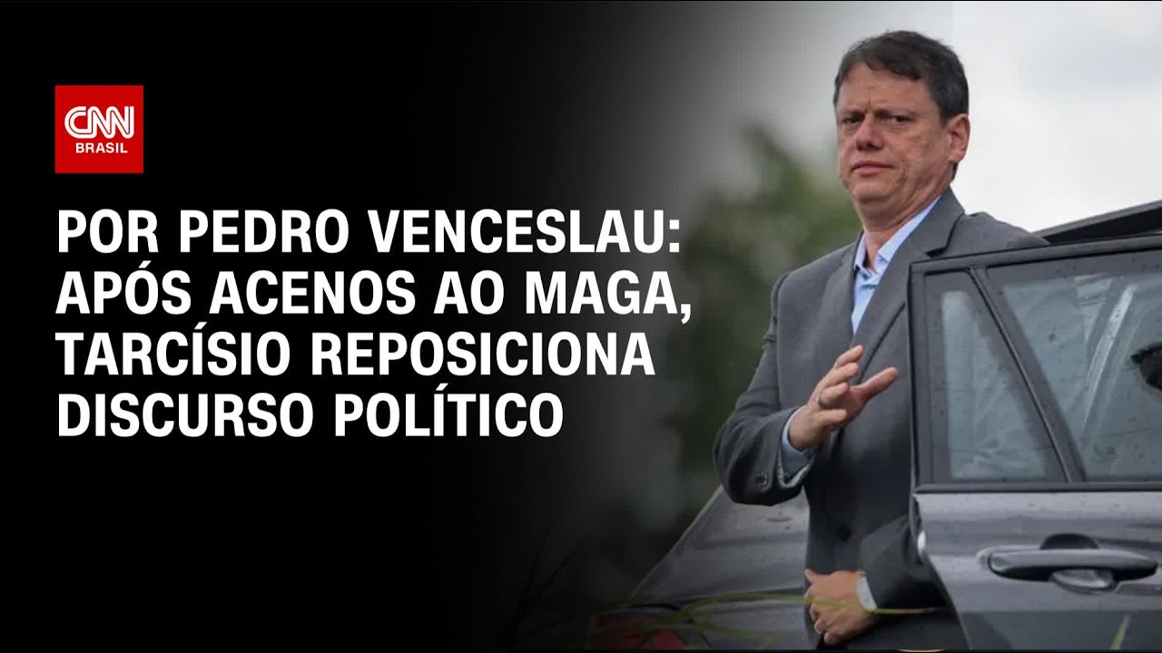 Tarcísio realinha discurso sobre Trump e defende urnas | CNN 360°