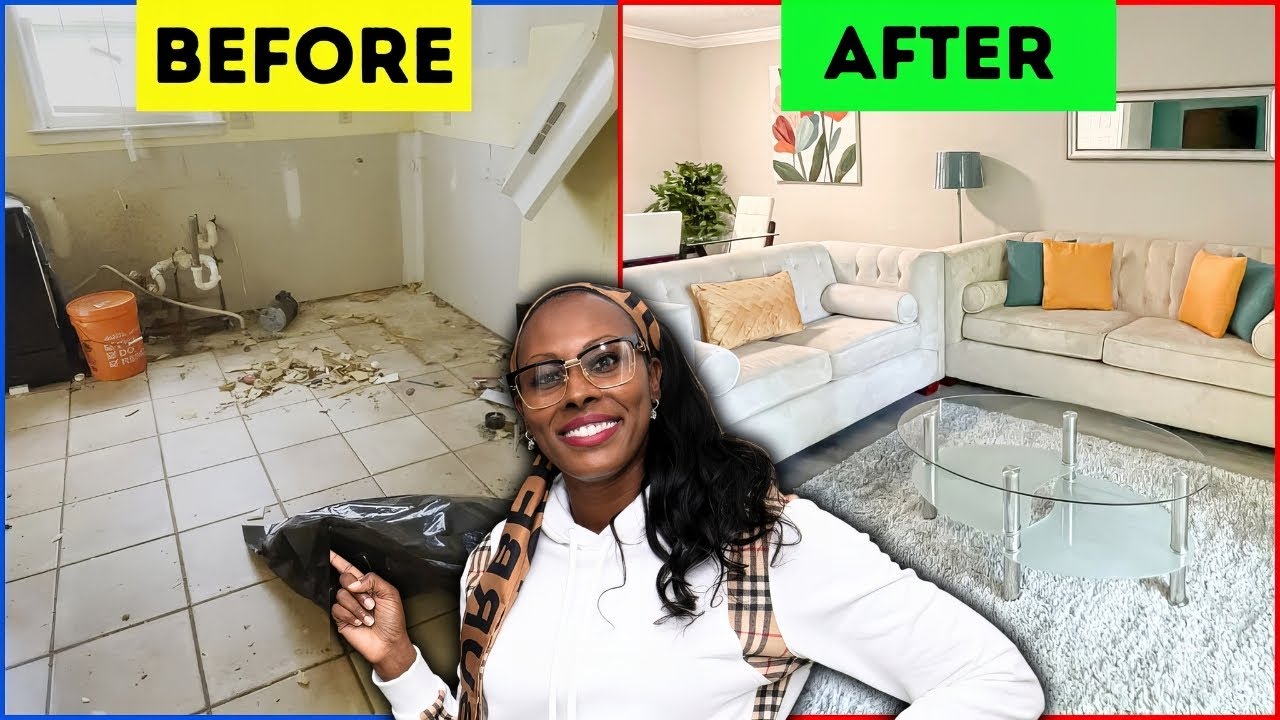 I turned $10,000 Abandoned House Into A Beautiful and Profitable Airbnb Property