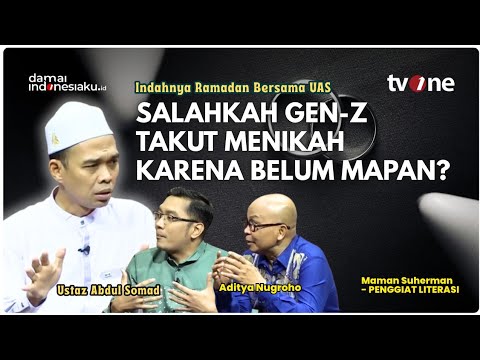 Gen Z Takut Nikah Karena Belum Mapan? UAS Bongkar Rahasia Rezeki dan Sisi Spiritual Pernikahan!
