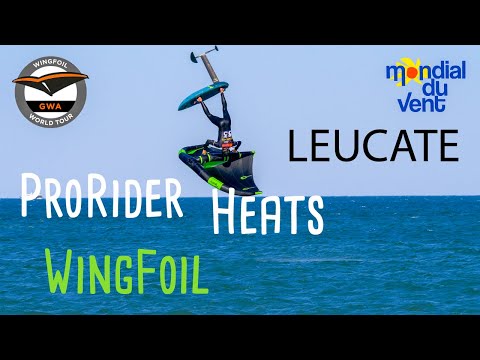 GWA WingFoil Leucate Mondial du Vent 2023 - Pro Rider Heats Lilian Juppet