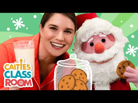 Milk & Cookies with Caitie and Santa! 🥛🍪 | Caitie's Classroom Songs | Super Simple Play