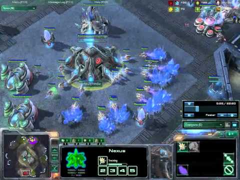 aTnDarKForce (Z) vs RAZERiNso (P) (ENG) part 1 of 2