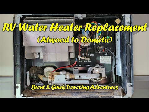 RV Water Heater Replacement - Atwood to Dometic