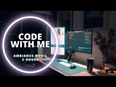2-Hour Code and study with me - Relaxing music 🎧 - 35/5 Pomodoro