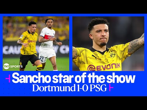 Compilation of Jadon Sancho's best moments against PSG 😮‍💨🔥 | UEFA Champions League
