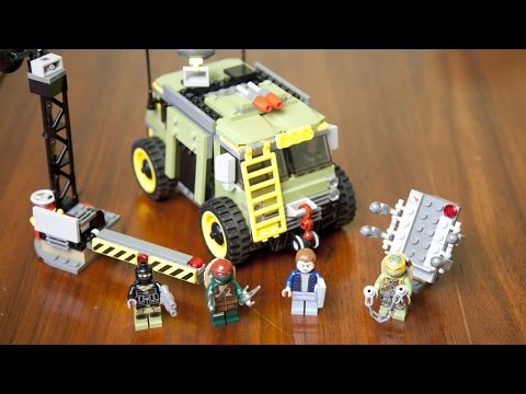 Vidéo LEGO Tortues Ninja 79115 : L'attaque du Van des Tortues