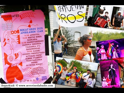 BEKAT' UROS / MARCHE DES FIERTÉS / GAY PRIDE TARDETS /ATHARRATZE 12/04/2025/ALTXA LILI -ITXARO BORDA