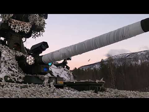 Øvelse med avdelinger fra Brigade Nord