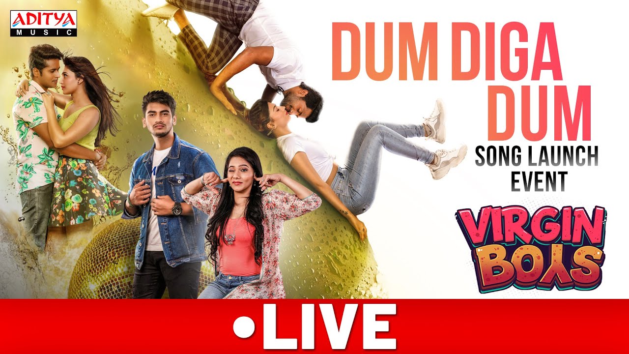 Dum Diga Dum Song Launch Event LIVE | Virgin Boys | Mitraaw Sharma | Geetanand | Shrihan | Jenifer