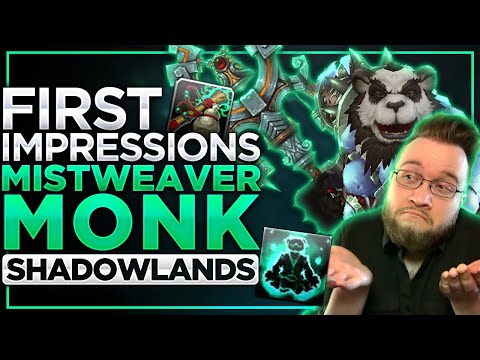 WAY Of The CRANE Talent! FISTWEAVING? Mistweaver Monk | WoW Shadowlands Alpha [1st Pass] FinalBossTV