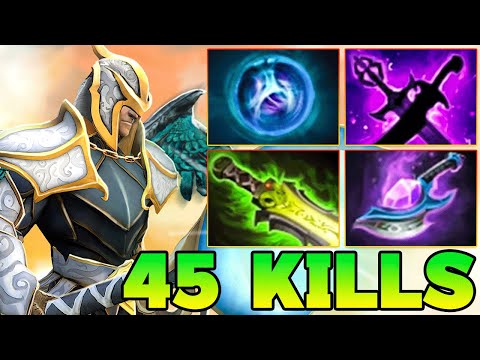 45 Kills Skyrwrath Solo Carry Full Match ? Skywrath Mage Dota 2 Guide Midlane Pro Gameplay 7.39 7.40