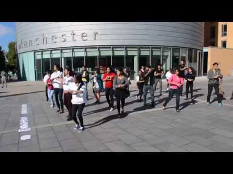 Flash Mob - Indian Dance Society, University of Manchester