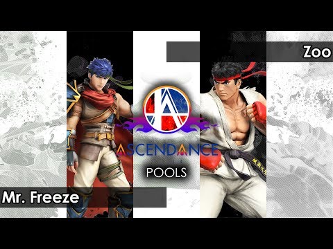 Smash 4: Mr. Freeze (Ike) V Zoo (Ryu) - Ascendance 37 Tournament SSB4