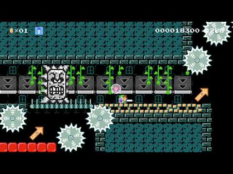 スーパーダッシュ斬りンク Link Dash Attack by ろくもん - Super Mario Maker 2 - No Commentary 1bz