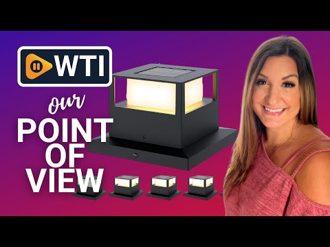 Icerona Solar Post Lights - WTI product video review