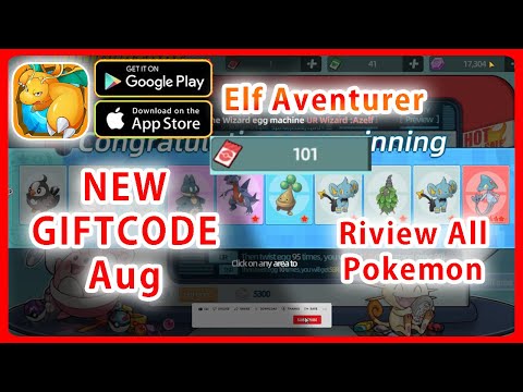 Elf Explorer New Giftcode & Gacha 100 times Gen4 & Review all SSR,UR that I received