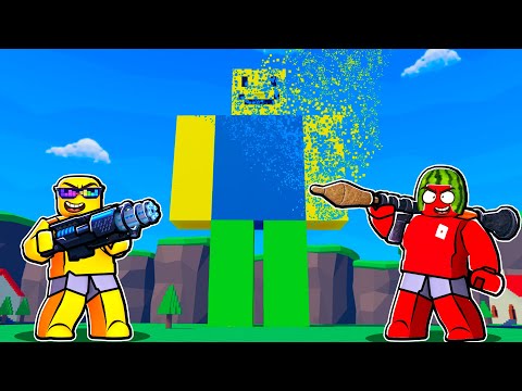 Roblox BUT Destroy The GIANT NOOB