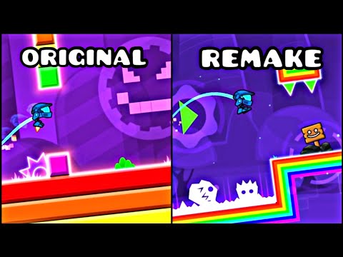 Geometrical Dominator - Original vs. Remake | Geometry Dash 2.11