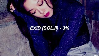 EXID (Solji) - 3% // Sub. español