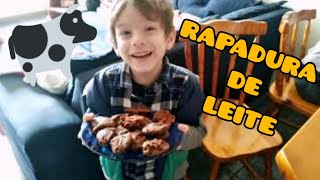 COMO FAZER DOCE DE LEITE CASEIRO - RAPADURA DE LEITE DE VACA - 2 INGREDIENTES