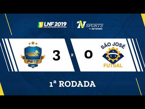 LNF2019 - Gols - 1r - Pato 3 x 0 São José