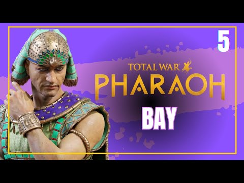BEST Ambushing in Total War PHARAOH Bay Campaign Gameplay! #totalwarpharaoh