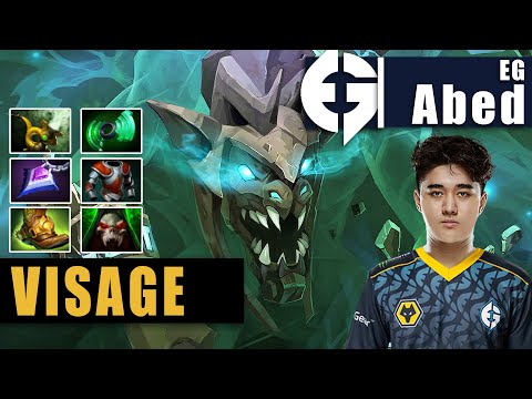 Visage Mid | EG.Abed | ABED GOD WIN MID WITH IMBA VISAGE BUILD NO MERCY | 7.31c Gameplay Highlights