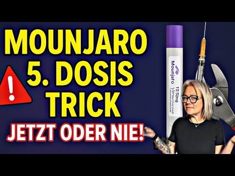 Mounjaro Pen: Pull out the 5th dose – Use it now before it's gone!