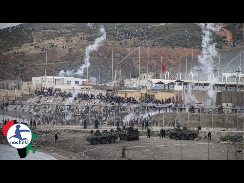 Spain has Deployed its Military on 8000 African Migrants in Ceuta its Territory Located in Africa